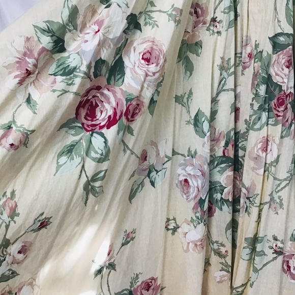 Vintage S.G. Gilbert Yellow Floral Dress - Picture 11 of 14